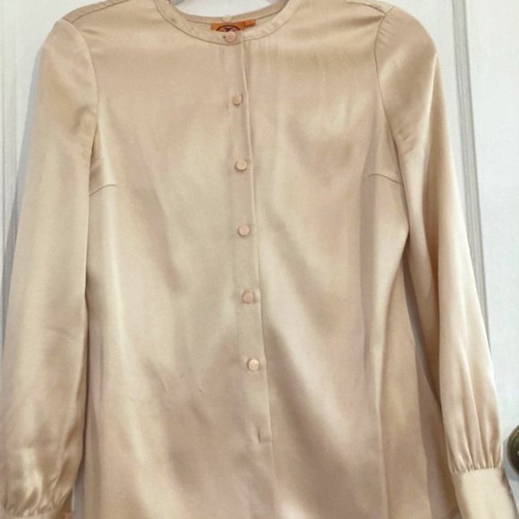 Tory Burch Tops - Tory Burch Silk Button down shirt